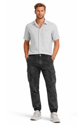 PANTALÓN BOLSO CARGO BOB GYM PKS W 3929 PHANTOM D.