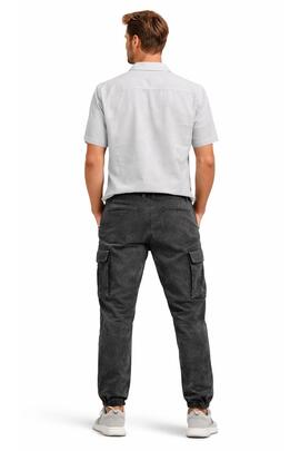 PANTALÓN BOLSO CARGO BOB GYM PKS W 3929 PHANTOM D.