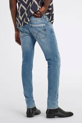 PANTALÓN VAQUERO SAX ZIP PLUS SKINNY FIT 65ML 10,75 OZ DENIM