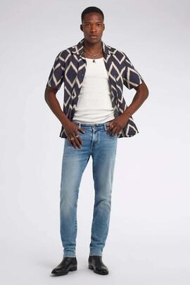 PANTALÓN VAQUERO SAX ZIP PLUS SKINNY FIT 65ML 10,75 OZ DENIM