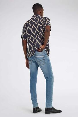 PANTALÓN VAQUERO SAX ZIP PLUS SKINNY FIT 65ML 10,75 OZ DENIM