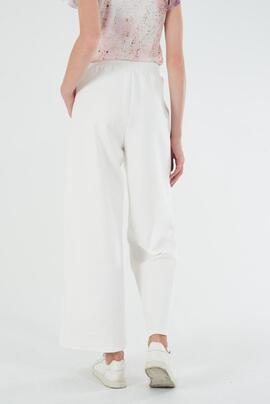 PANTALÓN DEPORTIVO DE MUJER COLOR BLANCO