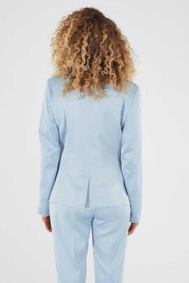 AMERICANA SATINADA AZUL CLARO