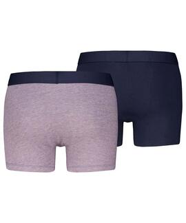 PACK DE 2 CALZONCILLOS BOXER BRIEF LEVI'S® MEN OPT ILL ORGAN