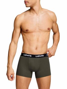 PACK DE 2 CALZONCILLOS BOXER BRIEF LEVI'S® MEN REPEAT LOGO K