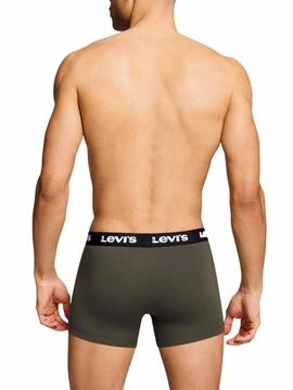 PACK DE 2 CALZONCILLOS BOXER BRIEF LEVI'S® MEN REPEAT LOGO K