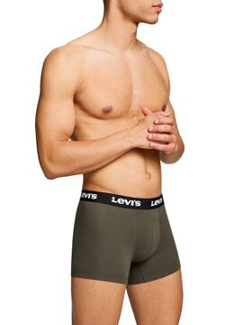PACK DE 2 CALZONCILLOS BOXER BRIEF LEVI'S® MEN REPEAT LOGO K