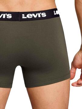 PACK DE 2 CALZONCILLOS BOXER BRIEF LEVI'S® MEN REPEAT LOGO K