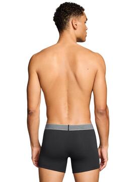 PACK DE 2 CALZONCILLOS BOXER BRIEF LEVI'S® MEN TWILL WAISTBA