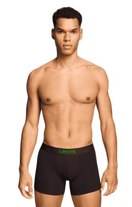 PACK DE 2 CALZONCILLOS BOXER BRIEF LEVI'S® MEN LOGO AOP GREE