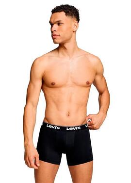 PACK DE 3 CALZONCILLOS BOXER BRIEF LEVI'S® MEN REPEAT LOGO B