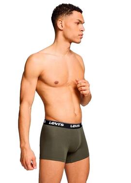 PACK DE 3 CALZONCILLOS BOXER BRIEF LEVI'S® MEN REPEAT LOGO K