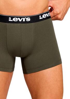 PACK DE 3 CALZONCILLOS BOXER BRIEF LEVI'S® MEN REPEAT LOGO K