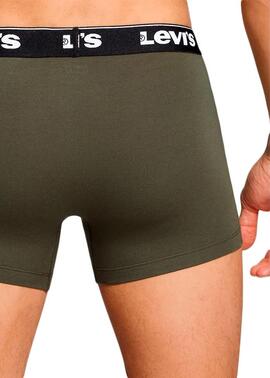 PACK DE 3 CALZONCILLOS BOXER BRIEF LEVI'S® MEN REPEAT LOGO K