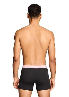PACK DE 3 CALZONCILLOS BOXER BRIEF LEVI'S® MEN REPEAT LOGO B
