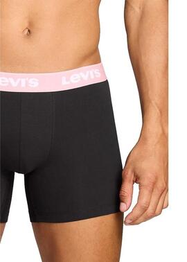 PACK DE 3 CALZONCILLOS BOXER BRIEF LEVI'S® MEN REPEAT LOGO B