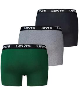 PACK DE 3 CALZONCILLOS BOXER BRIEF LEVI'S® MEN REP