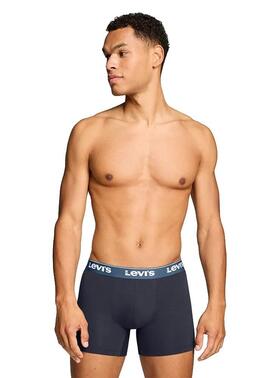 PACK DE 3 CALZONCILLOS BOXER BRIEF LEVI'S® MEN REPEAT LOGO N