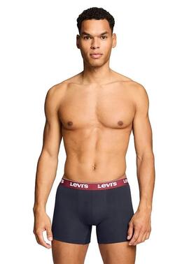 PACK DE 3 CALZONCILLOS BOXER BRIEF LEVI'S® MEN REPEAT LOGO N