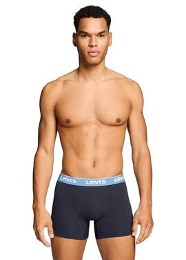 PACK DE 3 CALZONCILLOS BOXER BRIEF LEVI'S® MEN REPEAT LOGO N