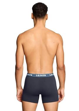 PACK DE 3 CALZONCILLOS BOXER BRIEF LEVI'S® MEN REPEAT LOGO N