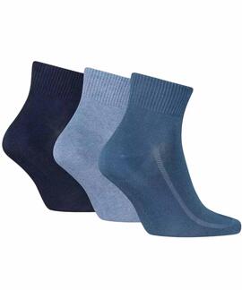 PACK DE 3 PARES DE CALCETINES BAJOS LEVI’S® MID CUT BATWING