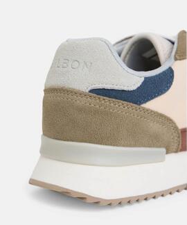 ZAPATILLA RUNNING RAQUETA BEIGE