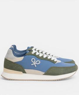 ZAPATILLA RUNNING RAQUETA VERDE