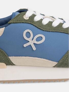 ZAPATILLA RUNNING RAQUETA VERDE