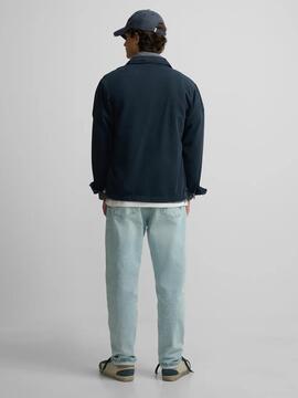 SOBRECAMISA PARCHES AZUL MARINO