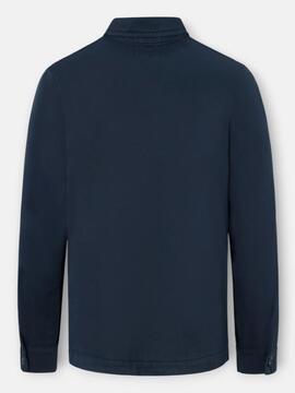 SOBRECAMISA PARCHES AZUL MARINO