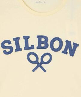 CAMISETA RAQUETA MEDIA AMARILLO