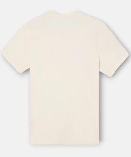 CAMISETA RAQUETA MEDIA CREMA