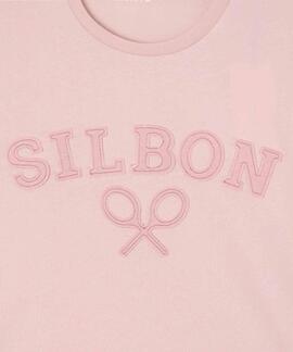 CAMISETA RAQUETA MEDIA ROSA