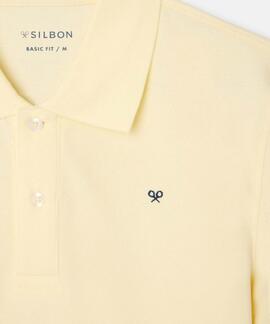 POLO CLÁSICO LISO AMARILLO