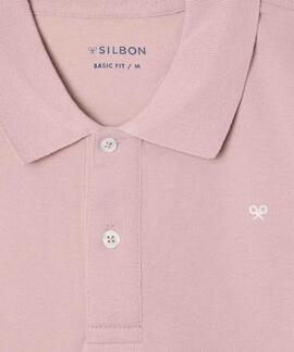POLO CLÁSICO LISO ROSA