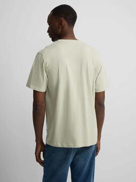 CAMISETA MINILOGO VERDE CLARO