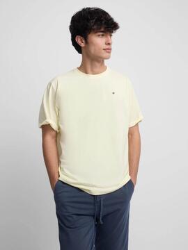 CAMISETA MINILOGO AMARILLO