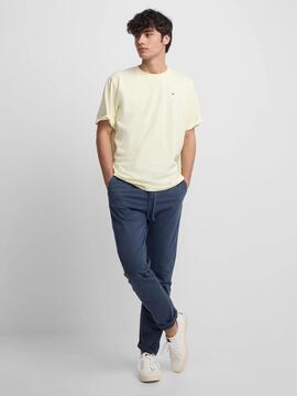 CAMISETA MINILOGO AMARILLO