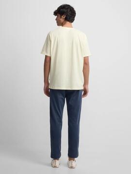 CAMISETA MINILOGO AMARILLO