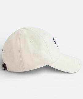 GORRA LOGO MEDIO BEIGE