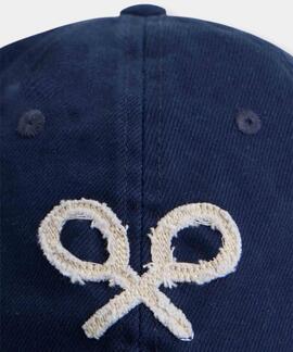 GORRA LOGO MEDIO AZUL MARINO