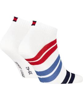 PACK DE 2 PARES DE CALCETINES BAJOS TOMMY JEANS SNEAKER FUSH