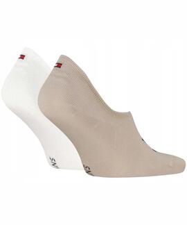 PACK DE 2 PARES DE CALCETINES PINKIES UNISEX TOMMY JEANS FOO