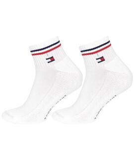 PACK DE 2 PARES DE CALCETINES UNISEX TOMMY JEANS QUARTER ICO