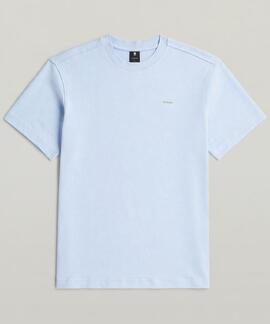 CAMISETA G-STAR TRUE REGULAR FIT BABY BLUE