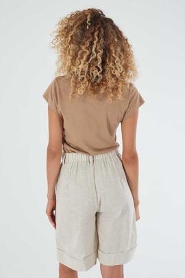 CAMISETA DE MUJER CON LOGOTIPO COLOR FANGO