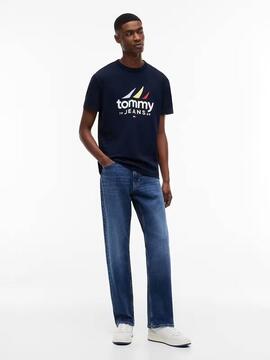 CAMISETA SAILING REGULAR FIT FDARK NIGHT NAVY