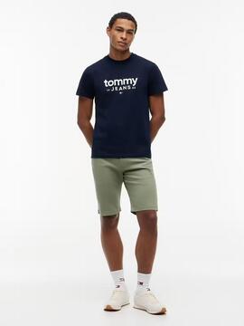 CAMISETA REGULAR FIT CON LOGO GRÁFICO ESTAMPADO DARK NIGHT N