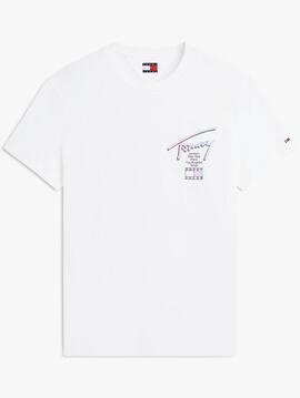 CAMISETA CITY SIGNATURE REGULAR FIT ECRU